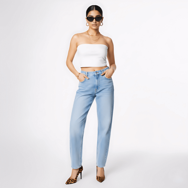 Effortless Style with Elegant White Top - Image 2