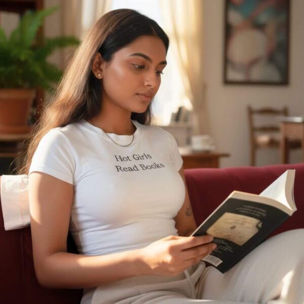 asome hot girls read books graphic tees