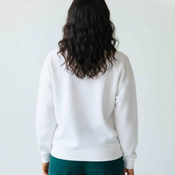 Cream Graphic Sweatshirt – "More Sleep More Hugs More Love"