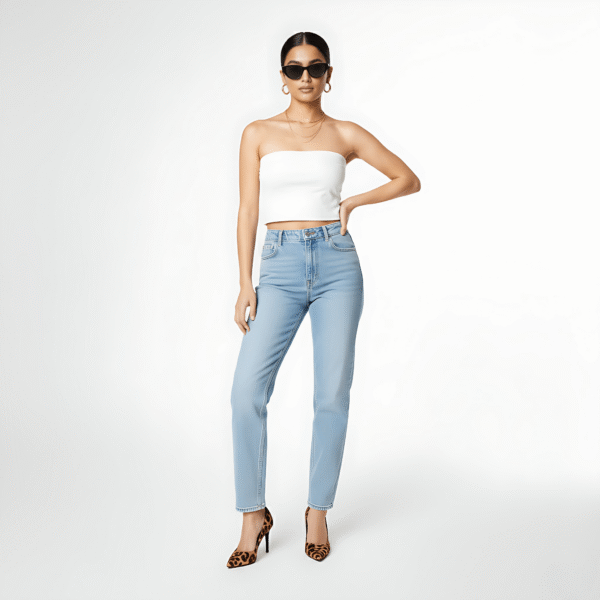 Effortless Style with Elegant White Top - Image 7
