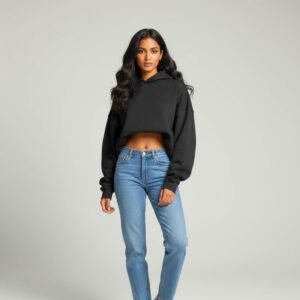 Urban Black Hoodie for Men and Women – Stylish and Comfortable Everyday Wear